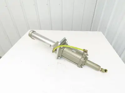 Parker Taiyo SMC PBE3-40 High Power Air-Oil Booster w/Pneumatic-Hyd Converter
