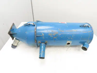 Thoreson McCosh Vacuum Loader Receiver Hopper Cone Bottom 10"x 32"
