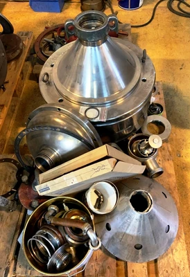 Alfa-Laval SRPX 614 HGV-14H vegetable oil separator, 316SS.