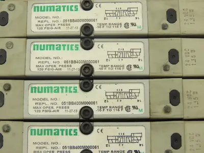 Numatics 219-828 G3 Manifold Assembly 16-Station 8-Valve w/Communication Sub-Bus
