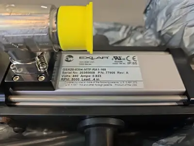 Used Exlar GSX20-0304-MTF-RA1-168 Linear Actuators South Carolina US | Palmetto Automation #1520409