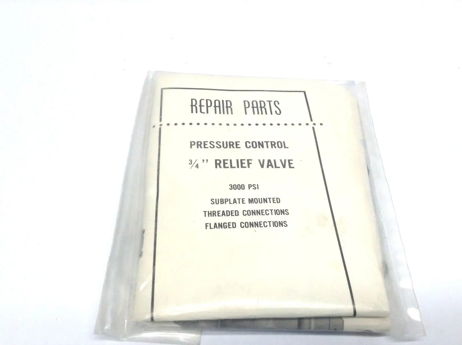 New | in-Stock RACINE 3/4" PRESSURE CONTROL RELIEF VALVE SEAL KIT Valves/Fittings | Maverick Industrial Sales #1109055