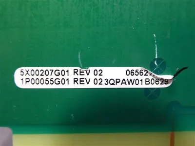 Westinghouse 5X00207G01 / 1P00055G01 Ovation Control Card 3QPAW01 Rev. 02 Used