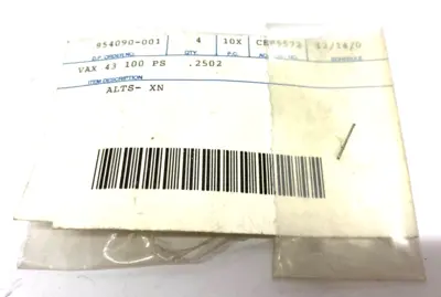 VAX 43 100 PS ALTS-XN | Dayton Progress  Blank Die Button Punch .2502 - New Other