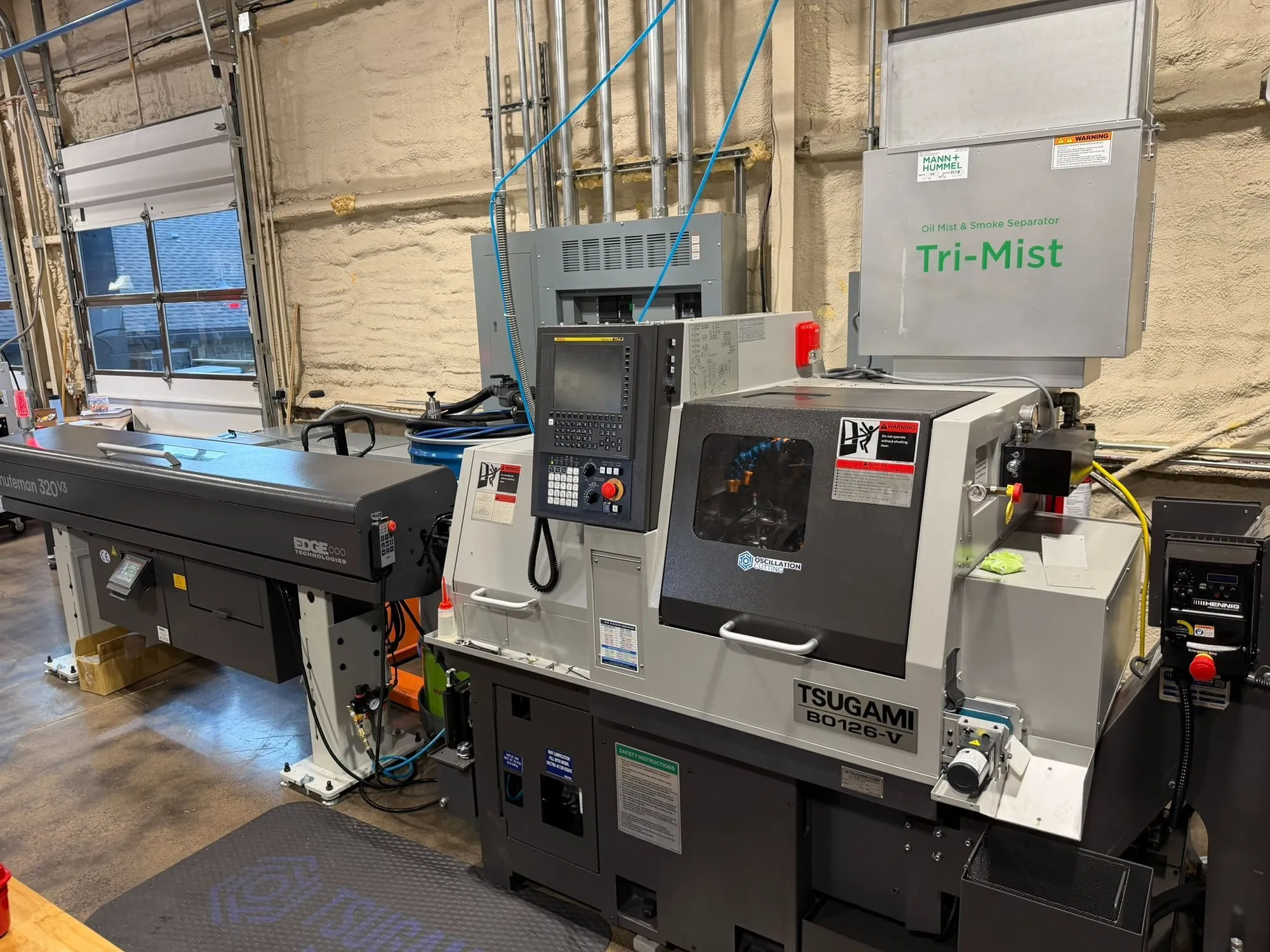 2024 Tsugami B0126-V 12mm CNC Swiss Type Lathe, with 15 cutting hours