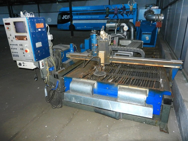 Used MESSER GRIESHEIM EUROCUT PLASMA 1600 X 3200 MM CNC Plasma Cutters | Apt International N.V #373286