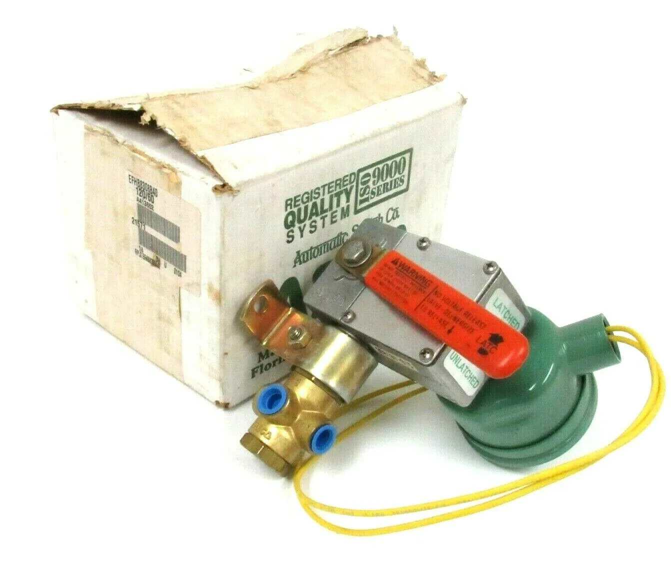 NEW ASCO EFHB8308B40 3 WAY MANUAL RESET SOLENOID VALVE
