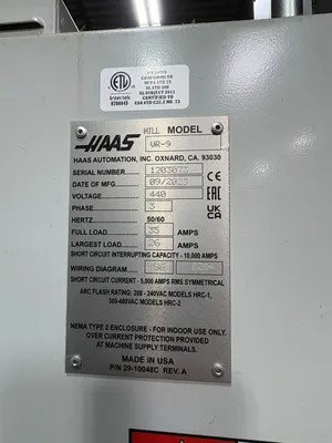 2023 HAAS VR-9 MACHINING CENTERS, VERICAL (5-Axis or More) | Prime Machinery (14)