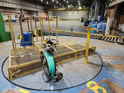 72" OD x 10,000 Lbs. Stamco Banding Line