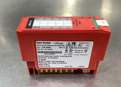Used Allen-Bradley 1734-OB8S/B Point I/O Safety Output Module PLC Input & Output | Palmetto Automation #1150592