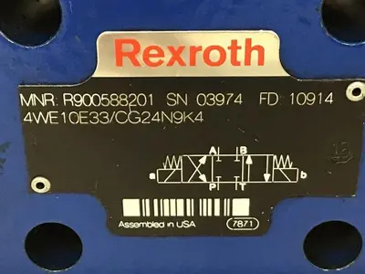 USED REXROTH 4WE10E33/CG24N9K4