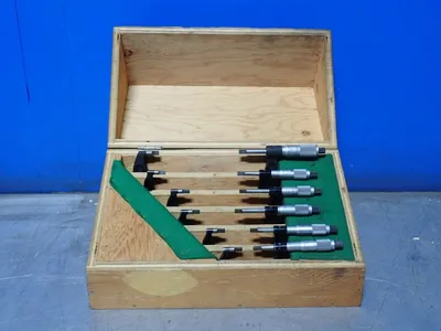 Used STARRETT 486 Micrometers Ohio US | HGR 24 #1232612