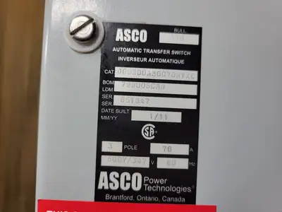 NEW ASCO D00300A30070R1XC