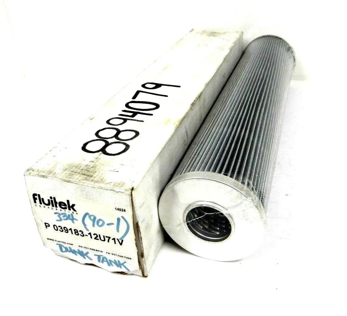 NEW FLUITEK P-039183-12U71V HYDRAULIC FILTER P03918312U71V