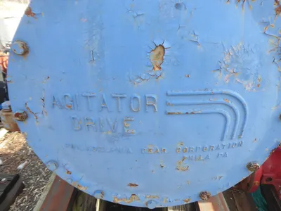 Philadelphia Mixing Type 3824 Agitator Drive 1200 RPM In 58 RPM Out 19.9:1 Used