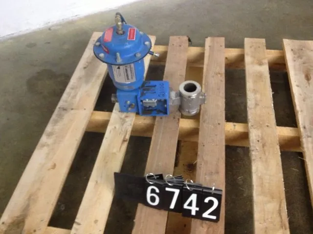 Neles Jamesbury  2"-150 V-Ball Control Valve