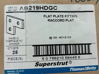 NEW THOMAS & BETTS AB219HDGC