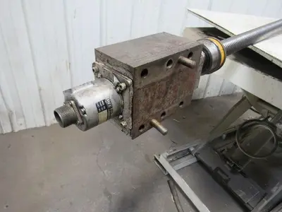 Cincinnati Milacron Cinturn CNC Ball Screw & Nut Assembly W/Encoder