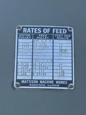 MATTISON 276 MOULDER