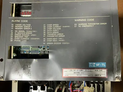 Used MITSUBISHI ELECTRIC CO. FRSF222KBCG Spindle Drives Ohio US | HGR 24 #1311849