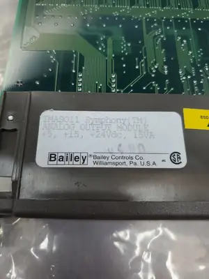 Used Bailey IMAS011 Symphony Analog Output Module, 5-24VDC, 15VA PLC Input & Output South Carolina US | Palmetto Automation #1505484