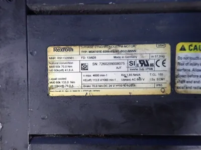 USED REXROTH MSK101E0300FNMIBG2NNNN