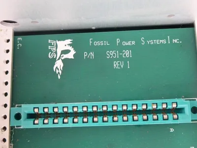 Fossil Power Systems Inc. S951-201 16 Slot Rack Chassis Revision 1 Used