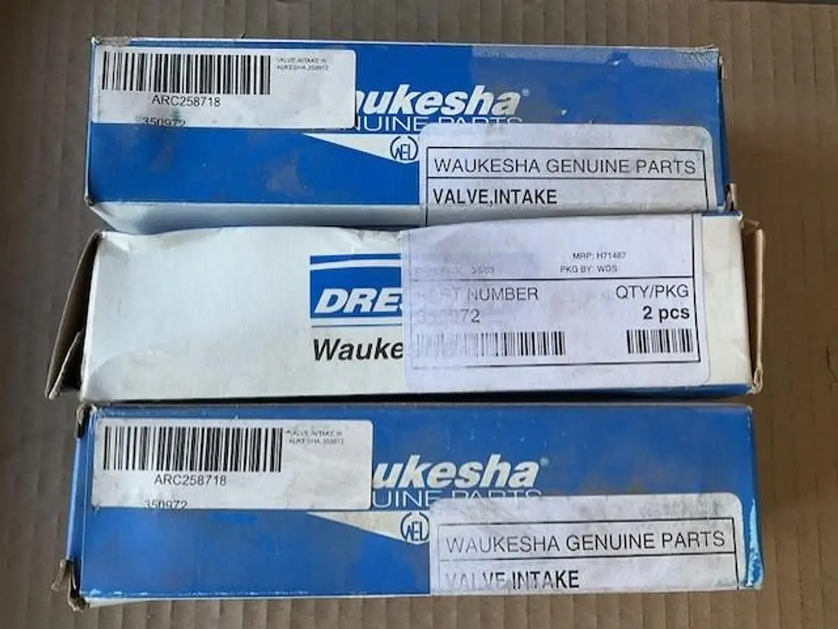 Waukesha Intake Valve PN 350972