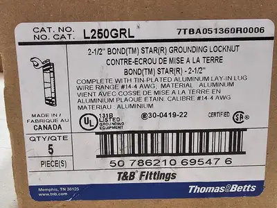 NEW THOMAS & BETTS L250GRL