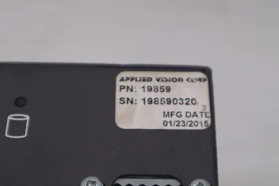 NEW Applied Vision PN 19859 SN 198590320 Genio Vision Processor STOCK H751