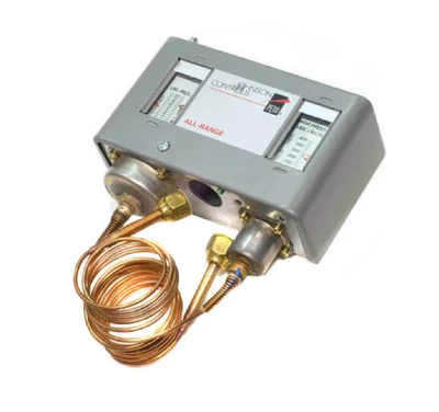 Johnson Controls P70LB-1 Dual Pressure Control, High Range 100 to 500 PSIG [New]