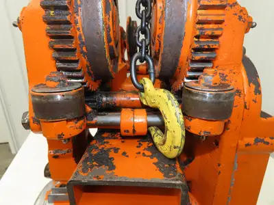 Cleveland Tramrail Underhung Bridge Crane Motorized Trolley Drive WA 5" Wheels