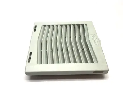 USED HOFFMAN NVENT HG FILTER FAN EXHAUST GRILLE IP54 LIGHT GRAY