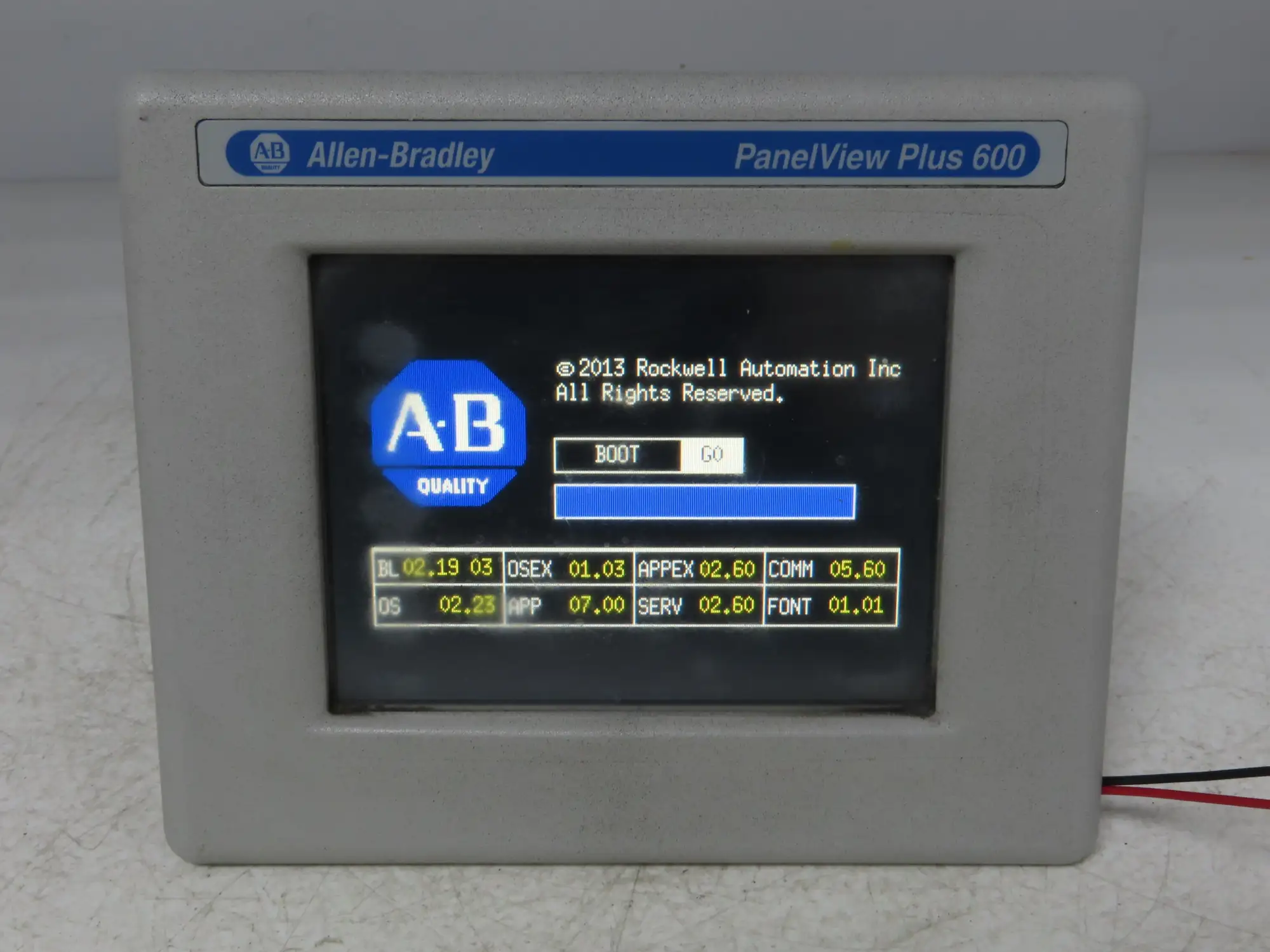 Allen Bradley 2711PC-T6C20D8 HMI PanelView Plus 600 6" Operator Touch Panel