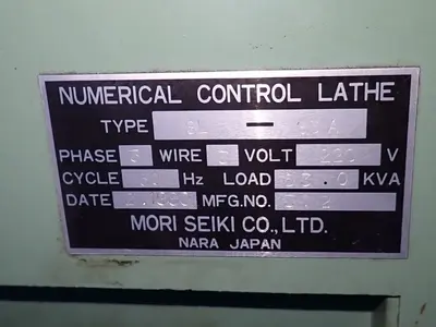 USED 1990 MORI SEIKI CO SL35A