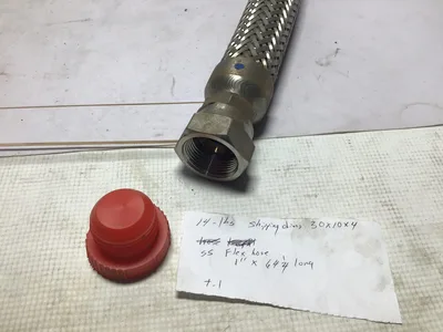 DU35913 Branham Stainless Steel Flexible Pipe Hose OP PSI 542 Test PSI 825