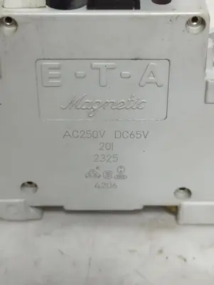 Used E-T-A 4206-2325 Miscellaneous Equipment (Electrical & Power) Ohio US | Surplus Asset Holdings #1412783