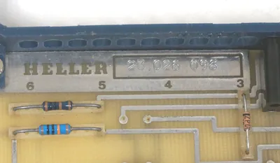 HELLER 23.026.096 CONTROL CARD 23026096