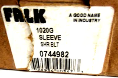 NEW FALK 0744982 SLEEVE SHR BLT 1020G