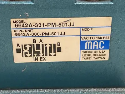 USED MAC 6642A-331-PM-501JJ