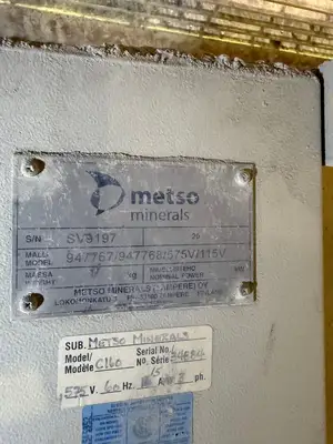 USED 2006 METSO NORDBERG C160