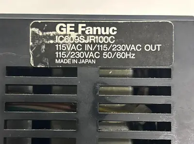 USED GE FANUC IC609SJR100C