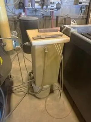 2015 Omax Maxiem Water Jet Cutting Machine with 30 HP Pump, 50,000 PSI Cut Pressure, 600 lb. Bulk Abrasive Delivery System