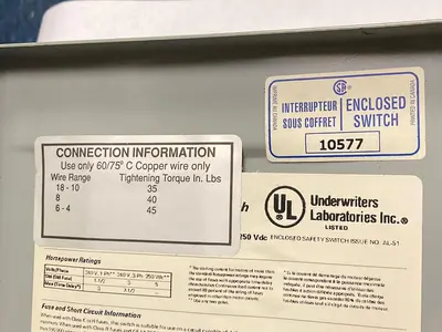 Used BLACK BOX _UNKNOWN_ Miscellaneous Equipment (Electrical & Power) | Surplus Asset Holdings #1200201
