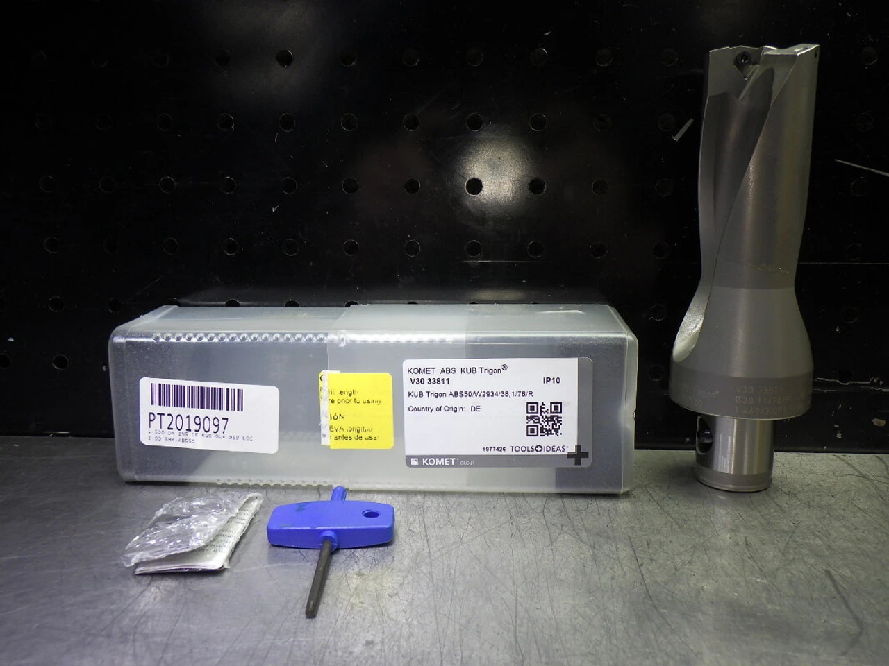 Komet ABS50 1.25" Coolant Thru Indexable Drill V30 33811 (LOC2220)