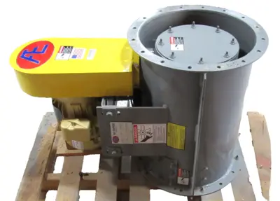 NEW FAN EQUIPMENT CO. TYPE BCS BLOWER 3HP EM3660T SIZE 2 2400CFM