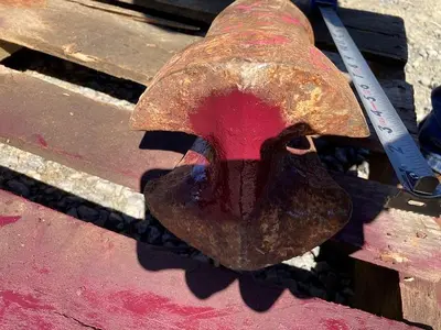 Used AFTERMARKET 5-3/4" DIAMETER "SHORT" CHISEL BIT Tool Bits Pennsylvania US | East West Machinery & Drilling #1417165