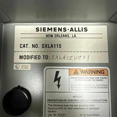Used WESTINGHOUSE A200M1CACDW Starters | Surplus Asset Holdings #1205253