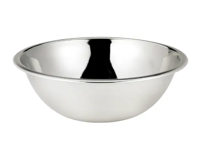 New | in-Stock Browne New Browne Mixing Bowl, 13qt/12.3L, 16"/40.6cm, Stainless, Mirror Finish (574963) Smallwares Illinois US | Falcon Restaurant Supply #1375195