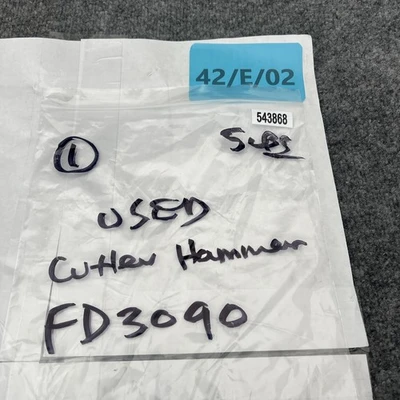 Used Cutler-Hammer fd3090 Circuit Breakers California US | Davliegogo LLC #1706053